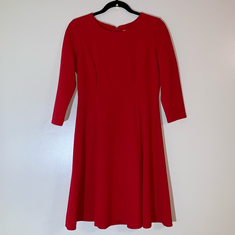 🛍 Calvin Klein Fancy Red Dress